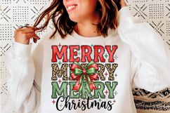 Christmas Coquette Bow PNG Product Image 6