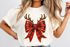 Christmas Coquette Bow Png,Coquette Christmas Glitter Png Product Image 3