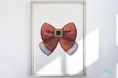 Christmas Coquette Bow Png Sublimation Product Image 2