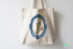 Christmas Coquette Frame Clipart Bundle Product Image 3