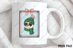 Christmas Coquette Frame Clipart PNG Product Image 4