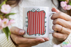 Christmas Coquette Frame SVG PNG Product Image 3
