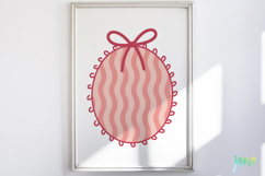 Christmas Coquette Frame SVG PNG Product Image 5