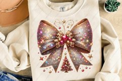 Christmas Coquette PNG | Christmas Cute Sublimation Product Image 1