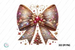 Christmas Coquette PNG | Christmas Cute Sublimation Product Image 2