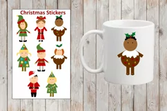 Cute Christmas Costume Clipart 10 pieces PNGs 300dpi Product Image 2