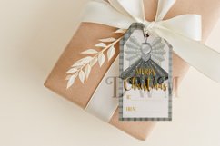 Merry Christmas Country Angel Gift Tags &amp; Sheet, Printable Product Image 4