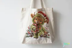 Christmas Cow PNG Product Image 3