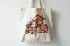 Christmas Cow PNG Product Image 3