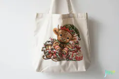 Christmas Cow PNG Product Image 3