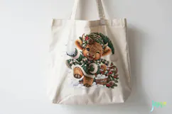 Christmas Cow PNG Product Image 3
