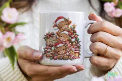 Christmas Cow PNG Product Image 4