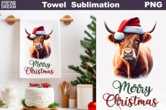 Towel Bundle Sublimation | Christmas Towel Bundle Product Image 11
