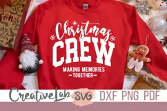 Christmas Crew SVG PNG, Family Christmas SVG Product Image 1