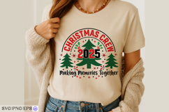 Christmas Crew Making Memories Together 2025 SVG Design Product Image 4