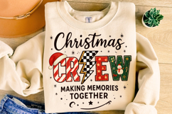 Christmas Crew PNG, Merry Christmas PNG, Holiday PNG, Xmas Product Image 1