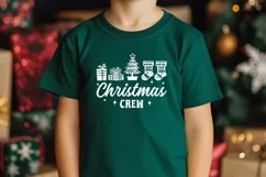 Christmas Crew SVG PNG, Festive Christmas Shirt Trendy Print Product Image 2