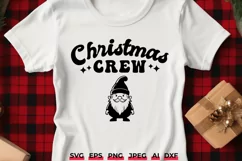 Gnome Christmas Crew SVG | Festive Family Christmas Product Image 1