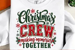 Christmas Crew Making Memories PNG Product Image 2