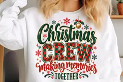 Christmas Crew Making Memories Together PNG Product Image 5