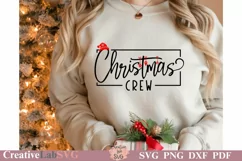 christmas crew svg