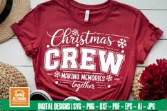 Christmas Crew SVG, Family Christmas Shirt, Christmas Squad Product Image 1