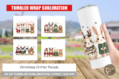 Christmas Critter Parade Tumbler Product Image 1