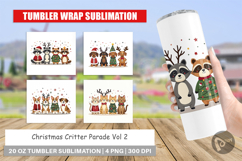 Christmas Critter Parade Tumbler Product Image 1
