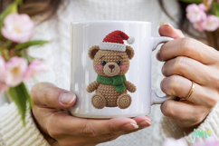 Christmas Crochet Yarn Clipart Bundle Product Image 2