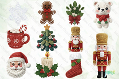 Christmas Crochet Yarn Clipart Bundle Product Image 5