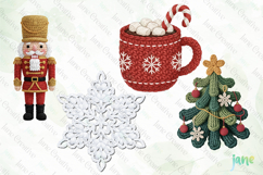 Christmas Crochet Yarn Clipart Product Image 1
