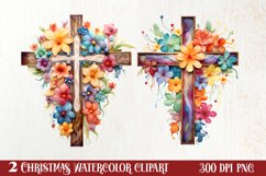  Christmas Cross Watercolor Clipart Bundle, Christmas Cross Clipart, Christmas Cross Clipart Bundle, Christmas Cross Watercolor, Watercolor Christmas Cross, Christmas Cross Sublimation, Christmas Cross , Christmas Cross Clip Art, Christmas Cross Sublimati