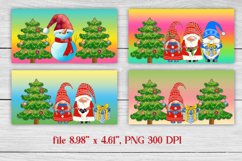 Sippy tumbler sublimation | Christmas gnome tumbler Product Image 2