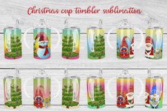 Sippy tumbler sublimation | Christmas gnome tumbler Product Image 1