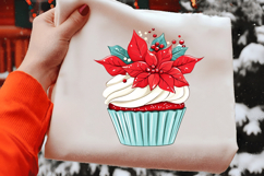 Christmas Cupcake Clipart Sublimation Product Image 2