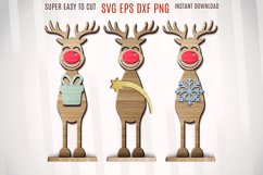 christmas cut files	laser cut christmas	christmas decor svg	svg files for cricut christmas reindeer	reindeer svg	reindeer svg bundle	christmas decor svg	laser cut christmas	reindeer dxf	reindeer decor svg	Reindeer Ornament	File For Cricut	Glowforge SVG	Fa