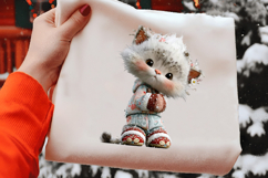 Christmas Cute Cats Clipart Product Image 2