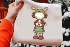 Christmas Cute Reindeer Clipart Product Image 2
