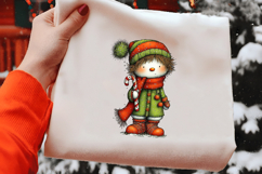 Christmas Cute Snowman Clipart Product Image 2