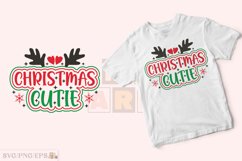 Christmas Cutie SVG Christmas T-shirt Design Product Image 2