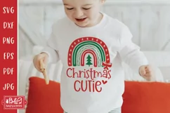 Christmas Rainbow SVG for Silhouette