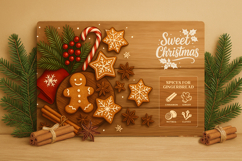 Christmas cutting board, Christmas towel, kitchen decor Product Image 2