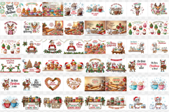 Kitchen Cutting Board bundle | Cute Christmas Cutting Board Product Image 2