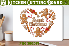Kitchen Cutting Board | Cute Christmas Cutting Board Product Image 1