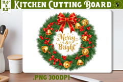Kitchen Cutting Board | Cute Christmas Cutting Board Product Image 1