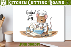 Kitchen Cutting Board | Cute Christmas Cutting Board Product Image 1