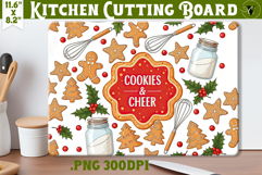 Kitchen Cutting Board | Cute Christmas Cutting Board Product Image 1
