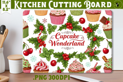 Kitchen Cutting Board | Cute Christmas Cutting Board Product Image 1