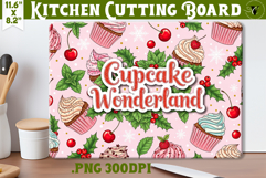 Kitchen Cutting Board | Cute Christmas Cutting Board Product Image 1