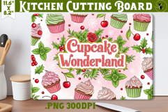 Kitchen Cutting Board | Cute Christmas Cutting Board Product Image 1
